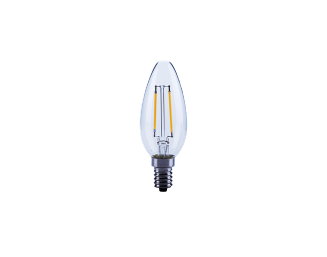 Snazzy Nylon aflevering LED-E-B35-FILA-E14-4W-2700K-CL | OPPLE Lighting